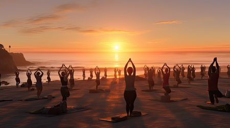 c'est la journée du yoga, le 21 juin ! Ne manquer pas la 10 edition de la journée internationale du yoga