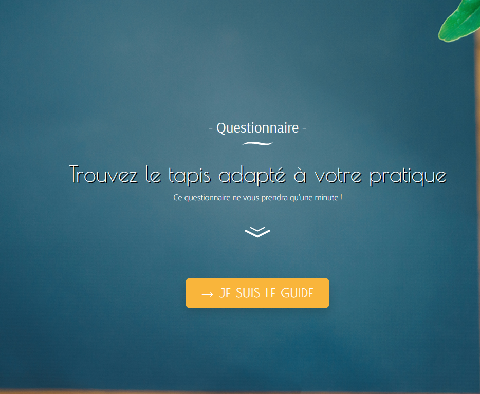 Tapis de yoga chin mudra : le questionnaire le questionnaire pour vous aider à chosir le tapis de yoga chin mudra idéal pour vous