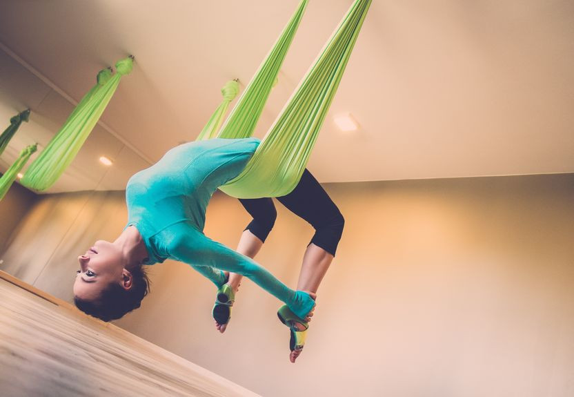 Le Yoga suspendu Le yoga se renouvelle depuis la nuit des temps