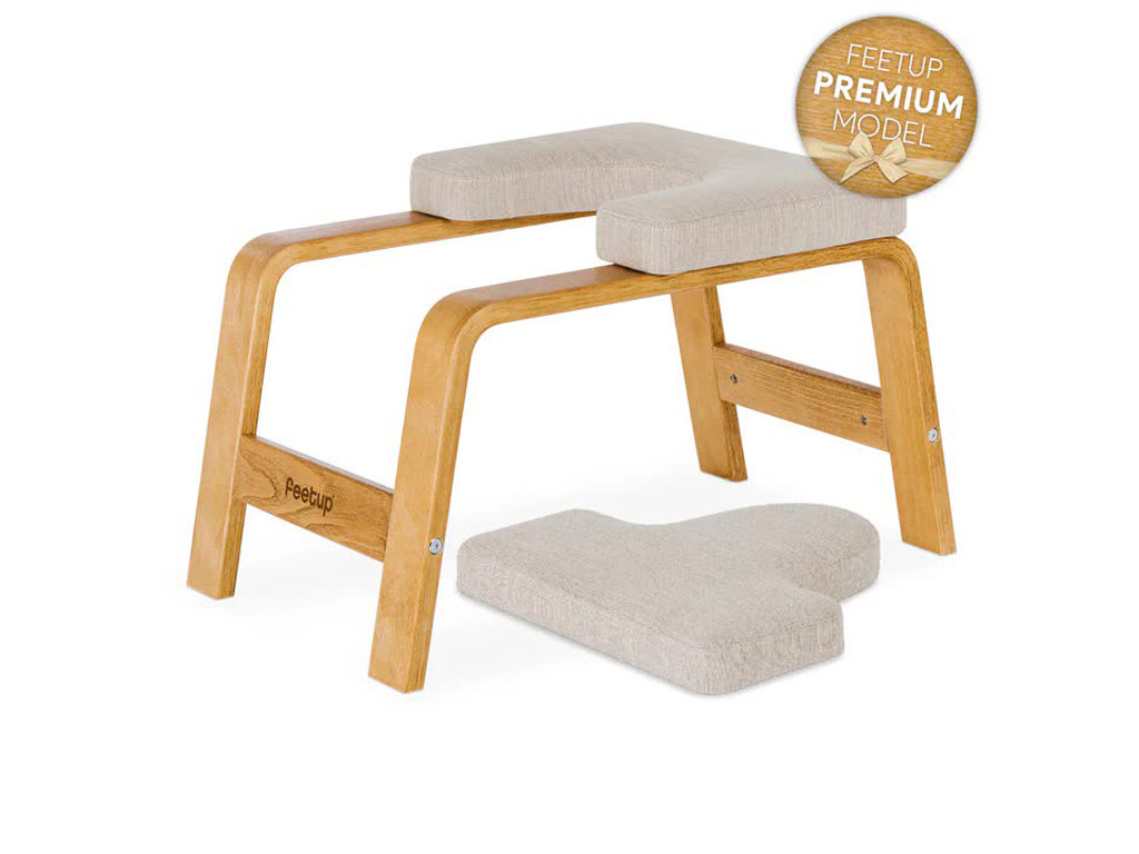 Item Banc pour Sirsasana (la posture reine) Miel (avec coussin)