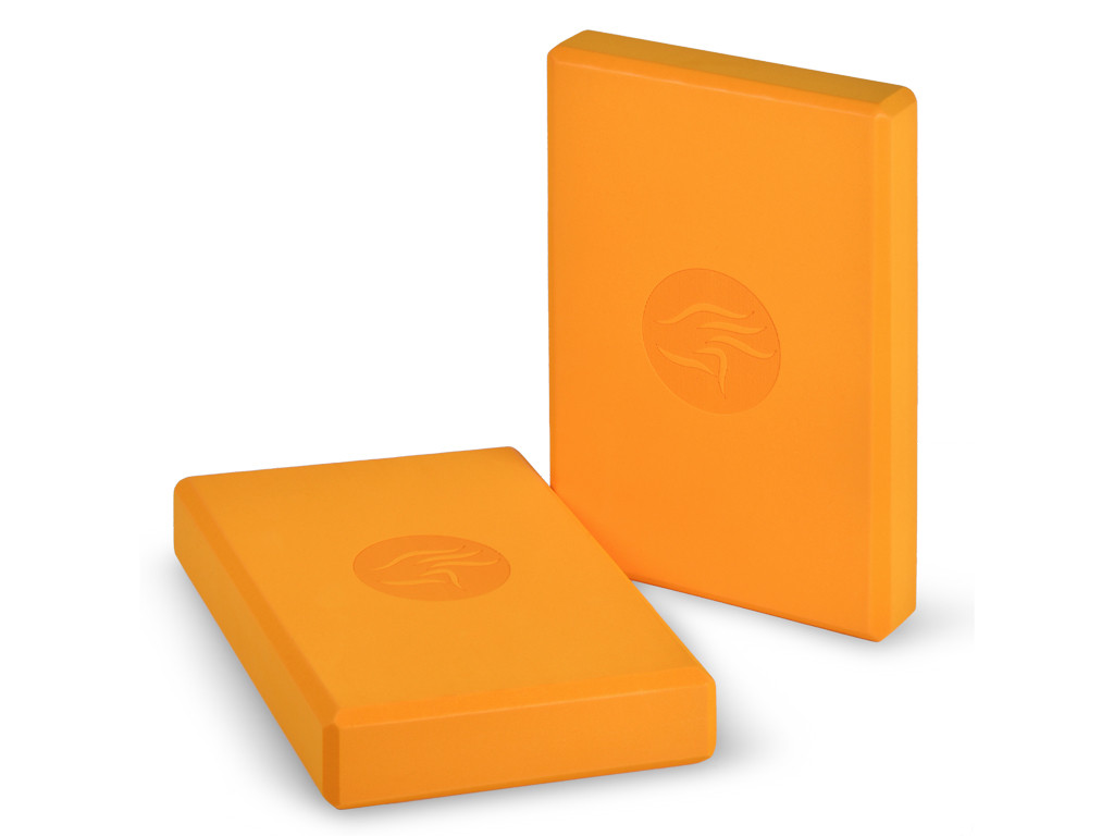 Item Bloc de yoga - 30cm x 20cm x 5cm Jaune Safran
