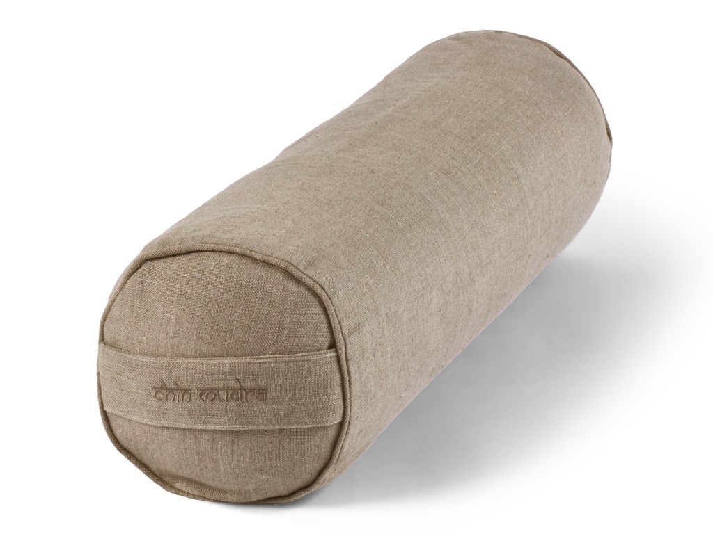 Item Bolster de yoga Cylindrique en Chanvre naturel biologique - Épeautre Chanvre naturel