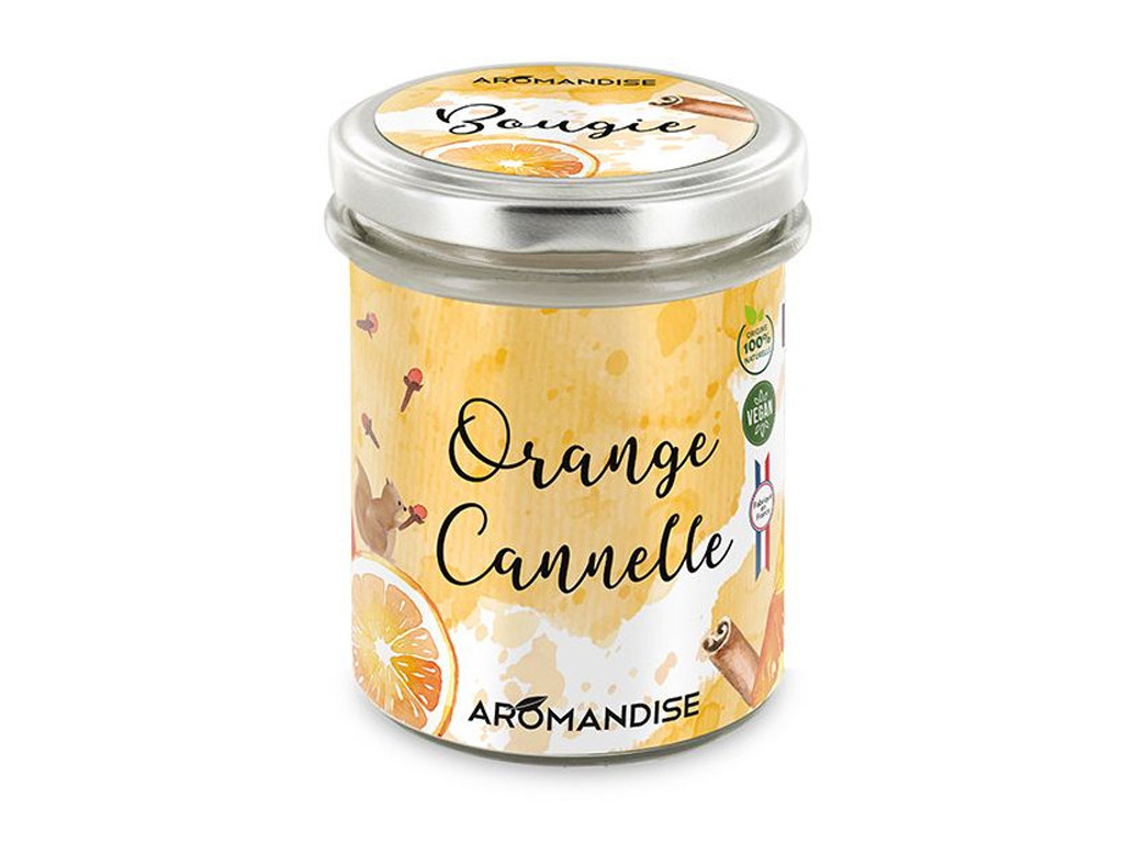 Item Bougie Orange Cannelle 150g