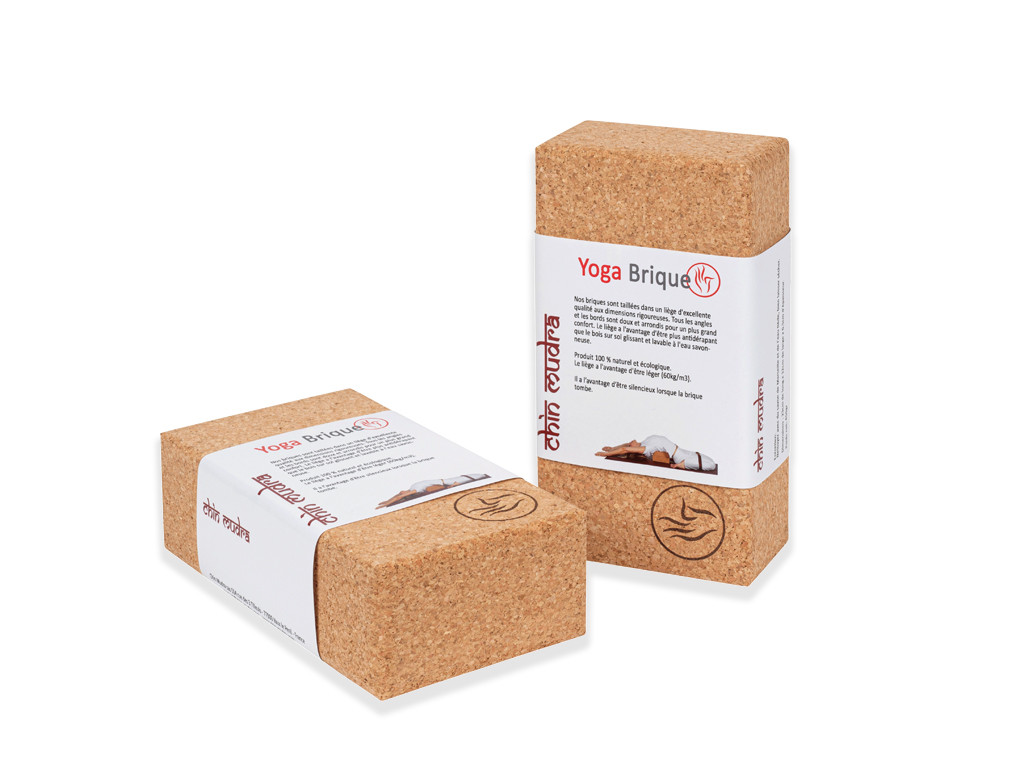 Item Mattoncino yoga extra in sughero 23 cm x 12 cm x 6,5 cm