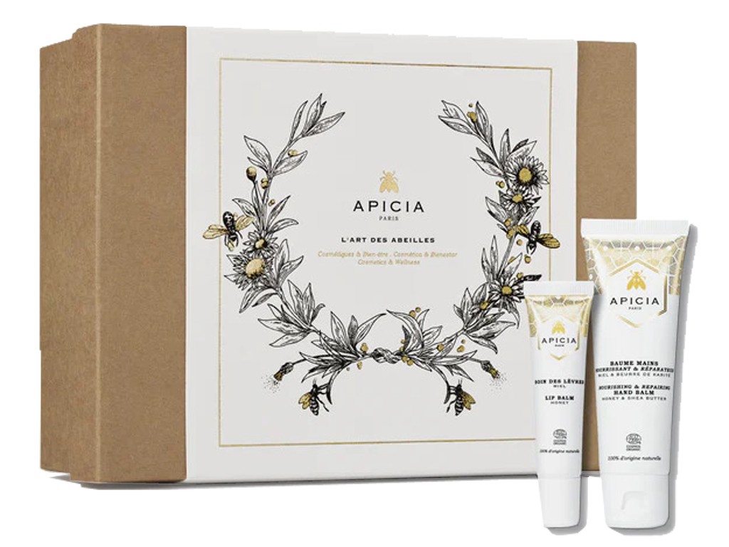 Item Coffret Mains & Lèvres 1 Baume Mains 50ml et 1 Soin des Lèvres 15ml