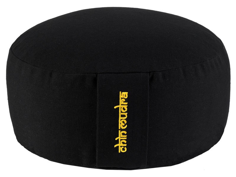 Item Coussin de méditation Lotus 100% coton Bio Noir