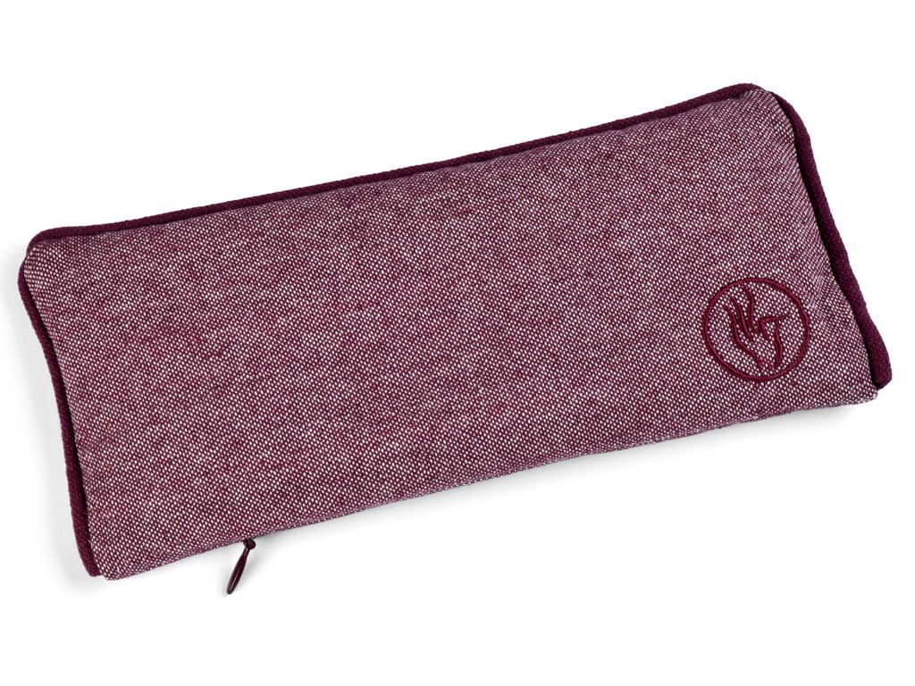Item Coussinet pour les Yeux coton Chambray et Lin Bio Coton Chambray Prune