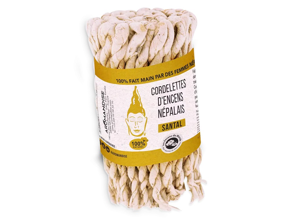 Item Encens Cordelettes Népalaises Santal 40 cordelettes environ