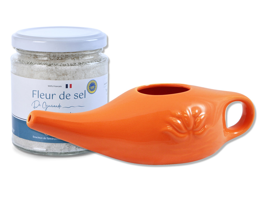 Item Kit Lota 250ml et Fleur de Sel Orange