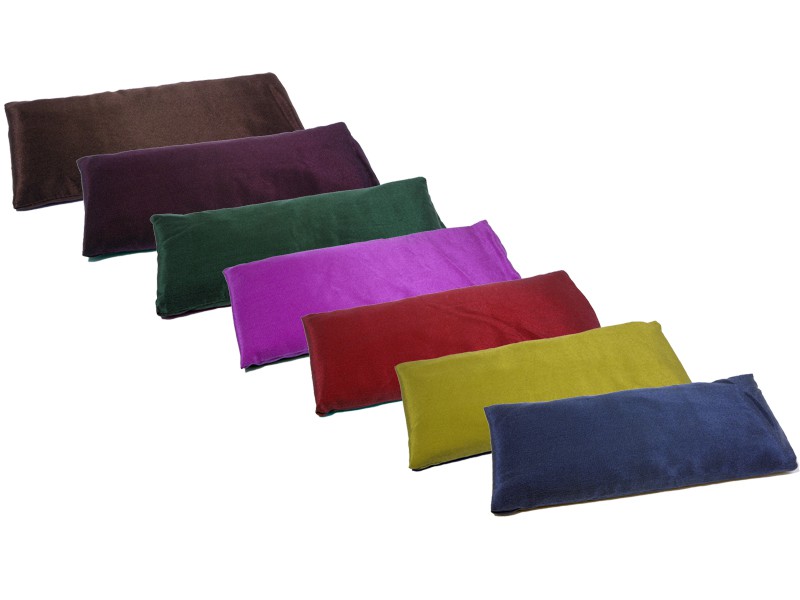 Item Coussinets pour les yeux - Soie naturel & Lin bio Lot de 7
