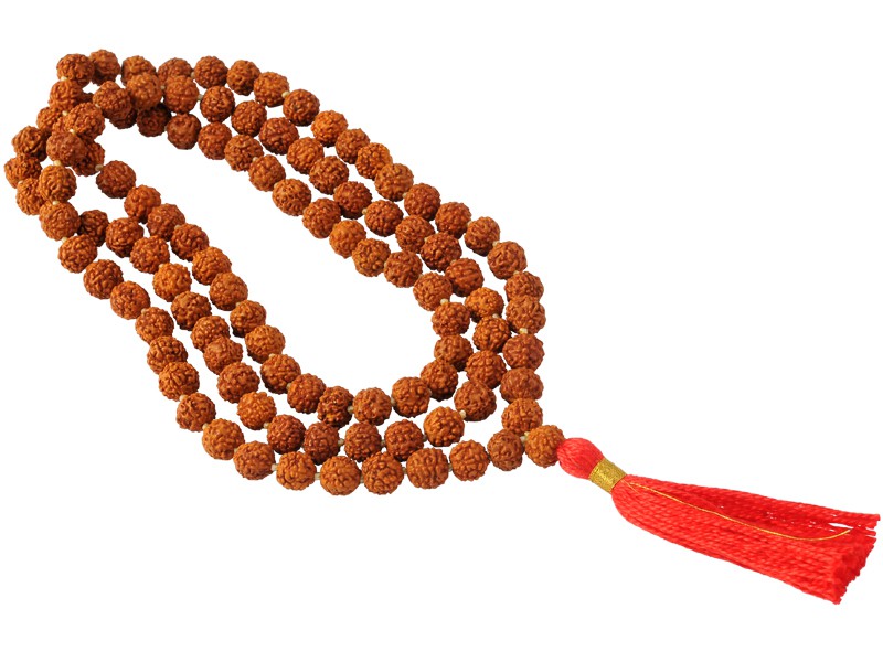Item Mala 108 perles 8mm Rudraksha