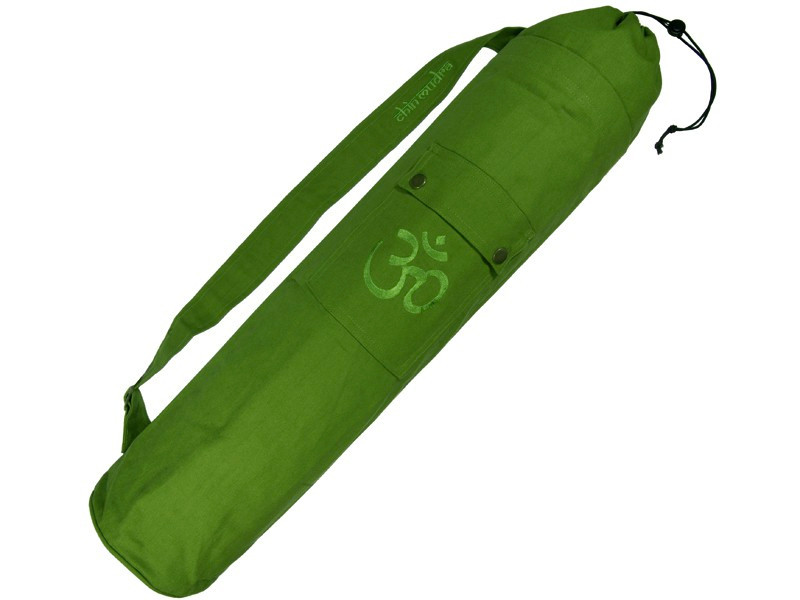 Item Sac à tapis de yoga 100% Coton Bio 90cm X 15cm Vert