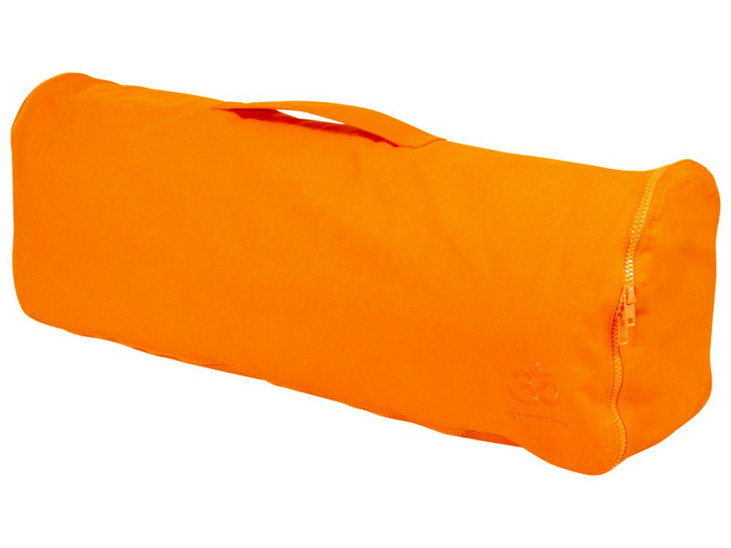 Item Borsa per tappetino yoga chic e cool 100% cotone organico 70 cm x 17 cm Zafferano all'arancia