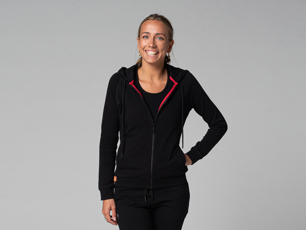 Item Sweat Capuche Femme - Bio Noir