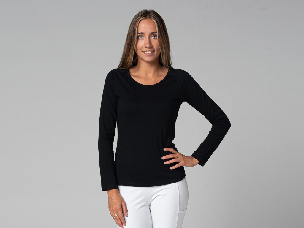 Item T-Shirt Tara M/L Col Large 100% Bio Noir