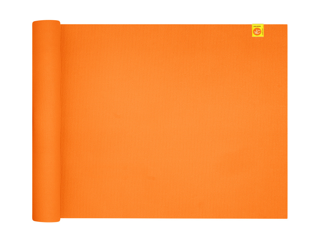 Item Tappetino yoga comfort atossico: 183 cm x 61 cm x 6 mm Zafferano all'arancia