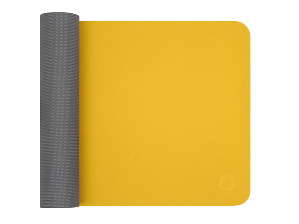 Item Tapis de Yoga Eco-Terre 183 cm X 60 cm x 6 mm Jaune - Presque Parfaits