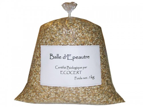 Balle d'épeautre certifié Biologique - 1kg