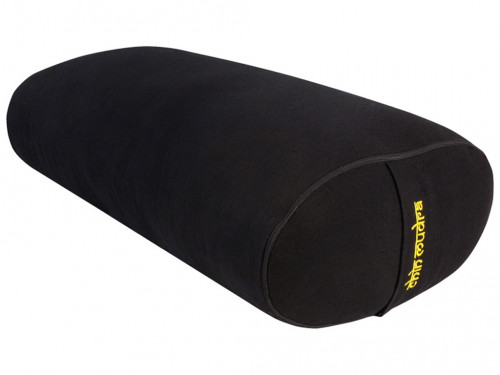 Bolster de yoga Ovale EPEAUTRE 100 % coton Bio 60 cm x15 cm x 30 cm
