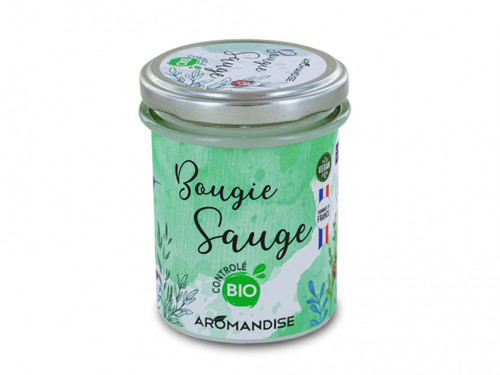 Bougie Sauge Bio