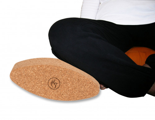 Brique de yoga liège ovale Egg