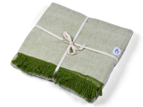 Couverture de méditation Chambray en Coton Bio
