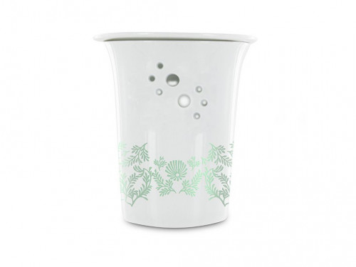Diffuseur Geo Porcelaine Blanc