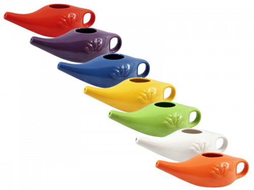 Lot de 12 Lotas en porcelaine émaillée
