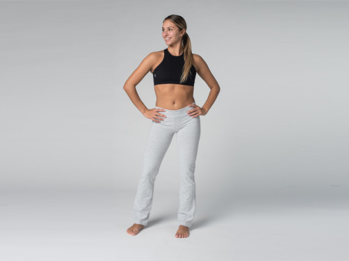 Pantalon de yoga Chic - 95% coton Bio et 5% élasthanne