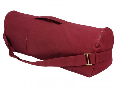 Elegante e pratica borsa porta tappetino da yoga in cotone biologico al 100%, 80 cm x 17 cm.