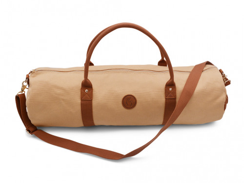 Borsa per tappetino yoga Navy Bag - Cotone sabbia