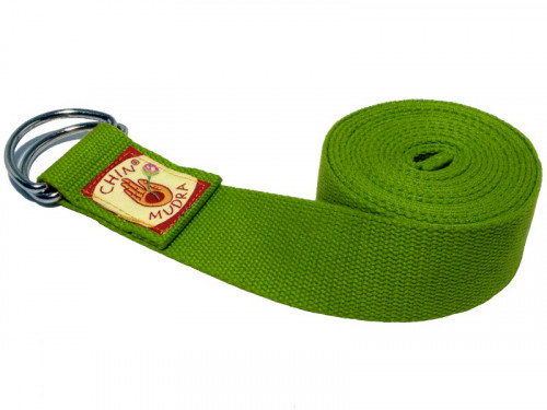 Cinghia yoga 100% cotone organico 1/2 anello lunare