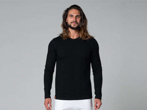T-Shirt TAPAN 3 boutons 100% Bio