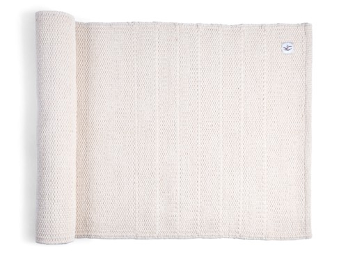 Tapis de yoga Taj - Coton naturel - 2 m x 66 cm x 5mm